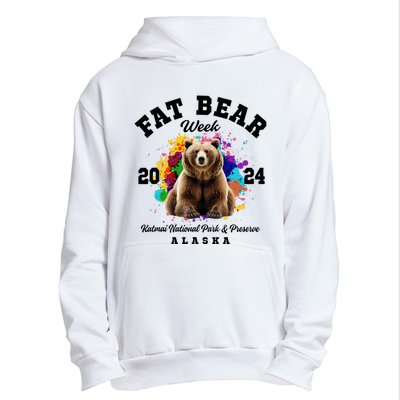 Fat Bear Week 2024 Katmai National Park And Preserve Alaska Urban Pullover Hoodie