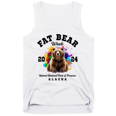 Fat Bear Week 2024 Katmai National Park And Preserve Alaska Tank Top