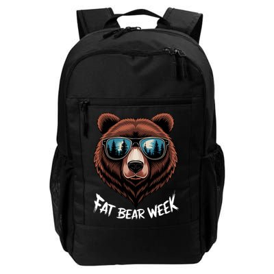 Fat Bear Week Retro Bear Sunglasses Nature Lovers Backpack