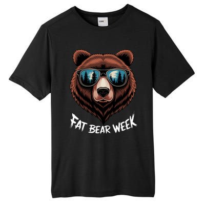 Fat Bear Week Retro Bear Sunglasses Nature Lovers Tall Fusion ChromaSoft Performance T-Shirt