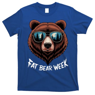 Fat Bear Week Retro Bear Sunglasses Nature Lovers T-Shirt