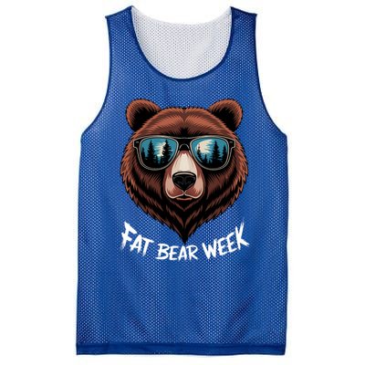 Fat Bear Week Retro Bear Sunglasses Nature Lovers Mesh Reversible Basketball Jersey Tank