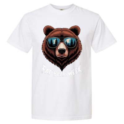 Fat Bear Week Retro Bear Sunglasses Nature Lovers Garment-Dyed Heavyweight T-Shirt