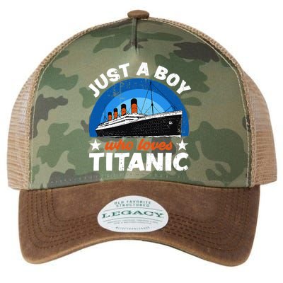 For Boys Who Just Love The RMS Titanic Legacy Tie Dye Trucker Hat