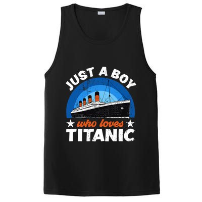 For Boys Who Just Love The RMS Titanic PosiCharge Competitor Tank