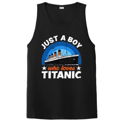 For Boys Who Just Love The RMS Titanic PosiCharge Competitor Tank