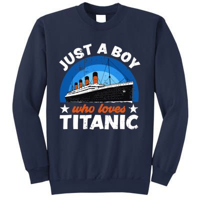 For Boys Who Just Love The RMS Titanic Sweatshirt