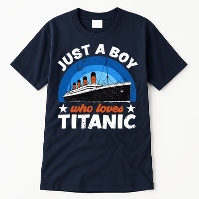 For Boys Who Just Love The RMS Titanic Tall T-Shirt