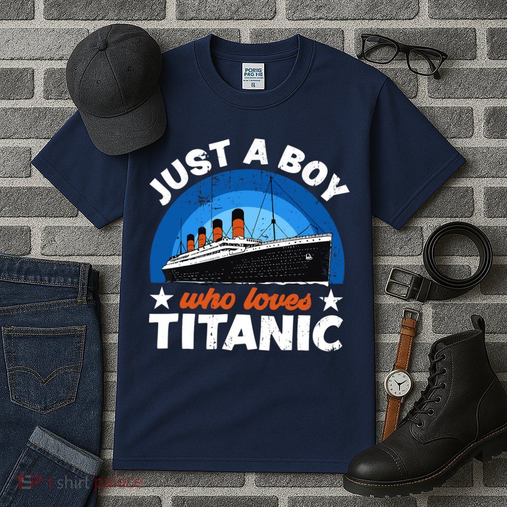 For Boys Who Just Love The RMS Titanic Tall T-Shirt
