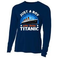 For Boys Who Just Love The RMS Titanic Cooling Performance Long Sleeve Crew