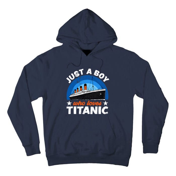 For Boys Who Just Love The RMS Titanic Tall Hoodie