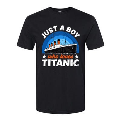 For Boys Who Just Love The RMS Titanic Softstyle CVC T-Shirt