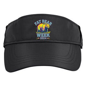 Fat Bear Week 2024 Grazer Animal Lover Alaska Katmai Nature Adult Drive Performance Visor