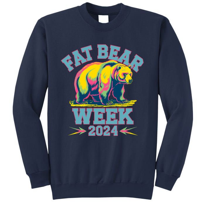 Fat Bear Week 2024 Grazer Animal Lover Alaska Katmai Nature Sweatshirt