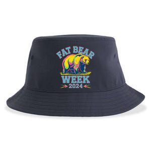 Fat Bear Week 2024 Grazer Animal Lover Alaska Katmai Nature Sustainable Bucket Hat