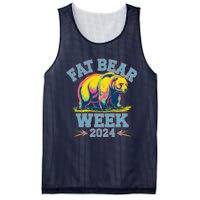 Fat Bear Week 2024 Grazer Animal Lover Alaska Katmai Nature Mesh Reversible Basketball Jersey Tank