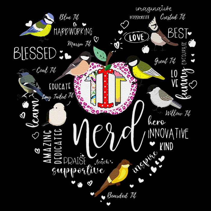 Funny Bird Watching Tits Women Tit Nerd Birder Birdwatching 16 in Basic Backpack