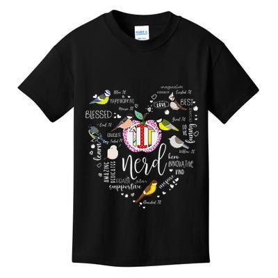 Funny Bird Watching Tits Women Tit Nerd Birder Birdwatching Kids T-Shirt