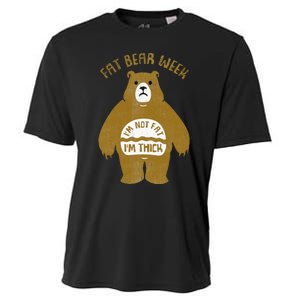 Fat Bear Week IM Not Fat IM Thick Cooling Performance Crew T-Shirt