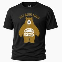 Fat Bear Week IM Not Fat IM Thick Cooling Performance Crew T-Shirt