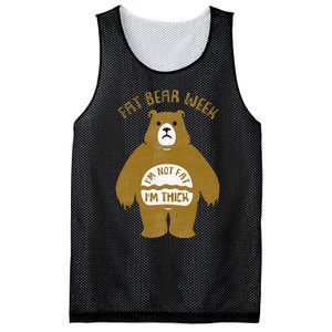 Fat Bear Week IM Not Fat IM Thick Mesh Reversible Basketball Jersey Tank