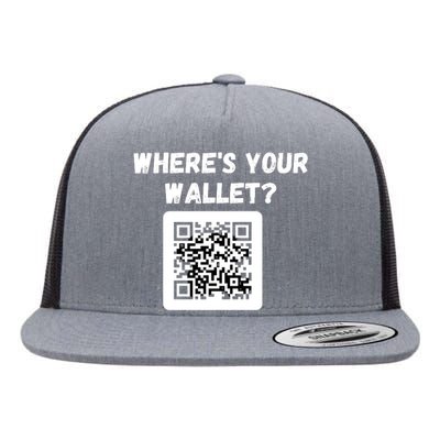 Funny Bitcoin Where’s Your Wallet HODL Bitcoin Cryptocurrency Funny Crypto Flat Bill Trucker Hat