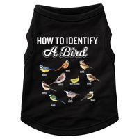 Funny Bird Watcher How To Identify A Bird Unique Birder Doggie Tank