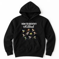Funny Bird Watcher How To Identify A Bird Unique Birder Hoodie