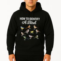 Funny Bird Watcher How To Identify A Bird Unique Birder Hoodie