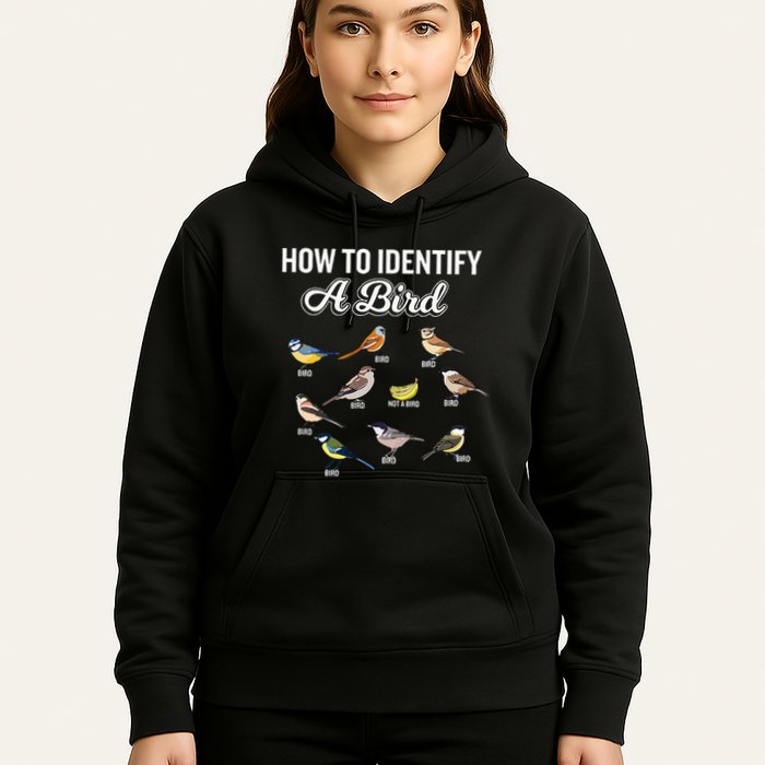 Funny Bird Watcher How To Identify A Bird Unique Birder Hoodie