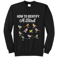 Funny Bird Watcher How To Identify A Bird Unique Birder Sweatshirt