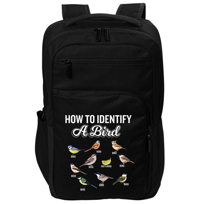 Funny Bird Watcher How To Identify A Bird Unique Birder Impact Tech Backpack