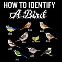 Funny Bird Watcher How To Identify A Bird Unique Birder Drawstring Bag
