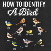 Funny Bird Watcher How To Identify A Bird Unique Birder 25L Jumbo Tote