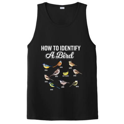 Funny Bird Watcher How To Identify A Bird Unique Birder PosiCharge Competitor Tank