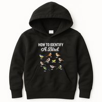 Funny Bird Watcher How To Identify A Bird Unique Birder Kids Hoodie