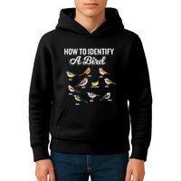 Funny Bird Watcher How To Identify A Bird Unique Birder Kids Hoodie