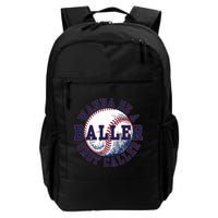 Funny Baller Wanna Be A Shot Caller Baseball Player Backpack