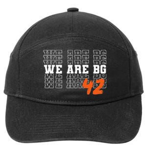 Free BG. We are BG. 7-Panel Snapback Hat