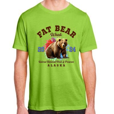 Fat Bear Week 2024 Katmai National Park And Preserve Alaska Adult ChromaSoft Performance T-Shirt