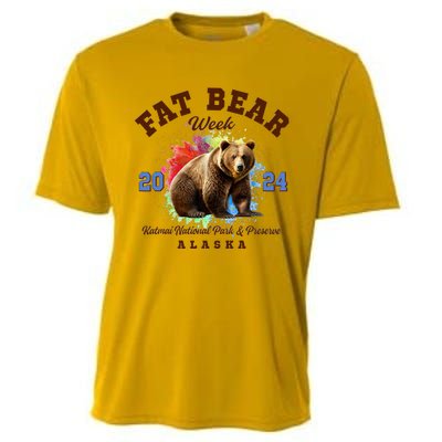 Fat Bear Week 2024 Katmai National Park And Preserve Alaska Cooling Performance Crew T-Shirt