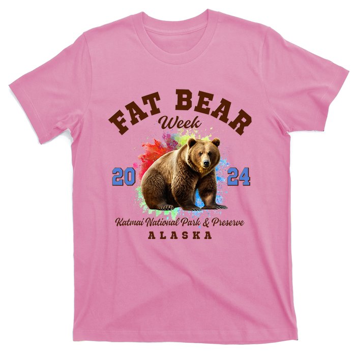 Fat Bear Week 2024 Katmai National Park And Preserve Alaska T-Shirt