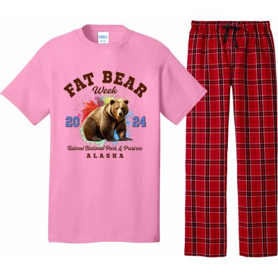 Fat Bear Week 2024 Katmai National Park And Preserve Alaska Pajama Set