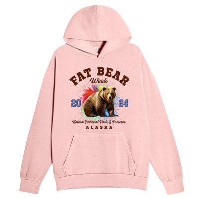 Fat Bear Week 2024 Katmai National Park And Preserve Alaska Urban Pullover Hoodie