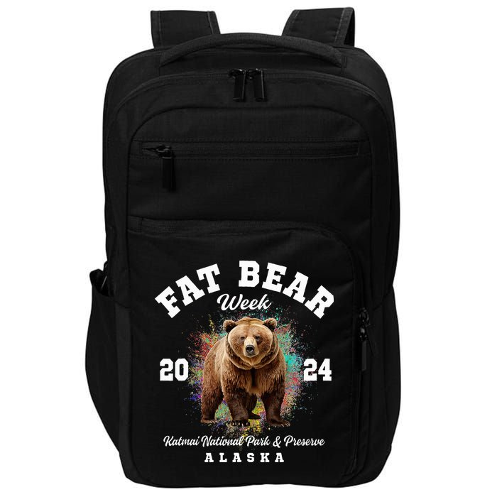 Fat Bear Week 2024 Katmai National Park And Preserve Alaska Impact Tech Backpack