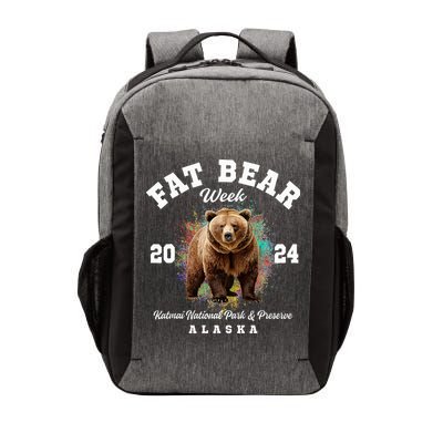 Fat Bear Week 2024 Katmai National Park And Preserve Alaska Vector Backpack