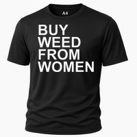 Funny Buy Weed From Women Apparel Cooling Performance Crew T-Shirt