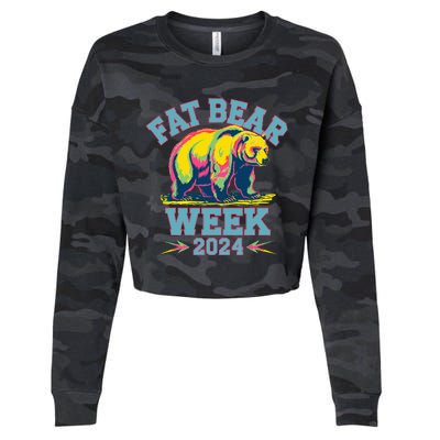 Fat Bear Week 2024 Grazer Cropped Pullover Crew