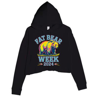 Fat Bear Week 2024 Grazer Crop Fleece Hoodie