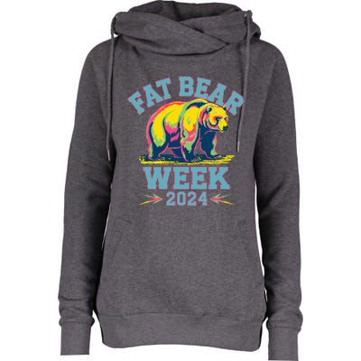 Fat Bear Week 2024 Grazer Womens Funnel Neck Pullover Hood